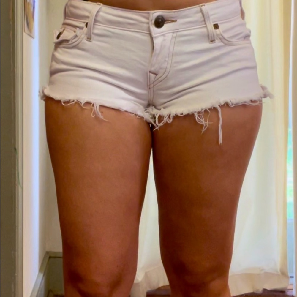 True religion Jean white shorts - Size 27